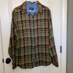Men’s Marmot Plaid Long Sleeve Shirt